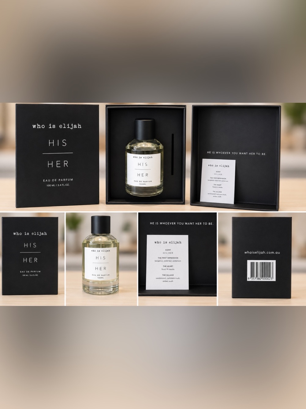 Who Is Elijah His/Her - Eau de Parfum 100 ml 
SOLD OUT with Retailers